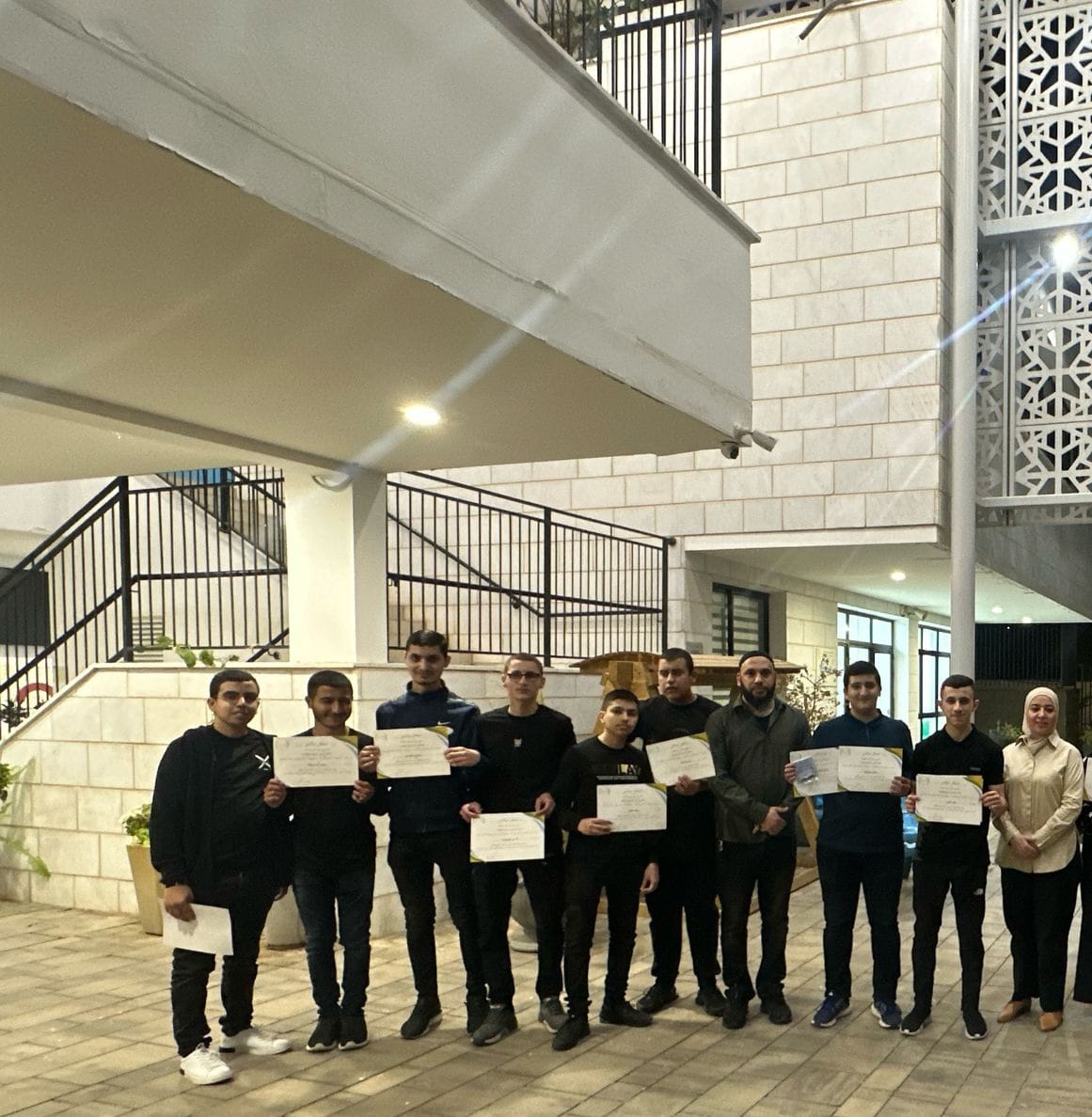 مأدبة إفطار رمضان في نهضة الرازي الشاملة في جلجولية